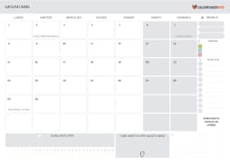 Calendario giugno con Festivita